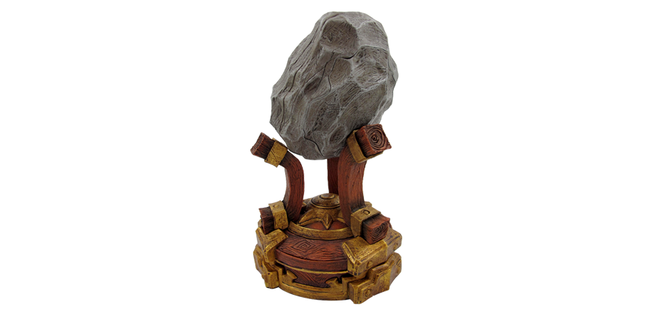 Illuminated Hearthstone Statue for Blizzard