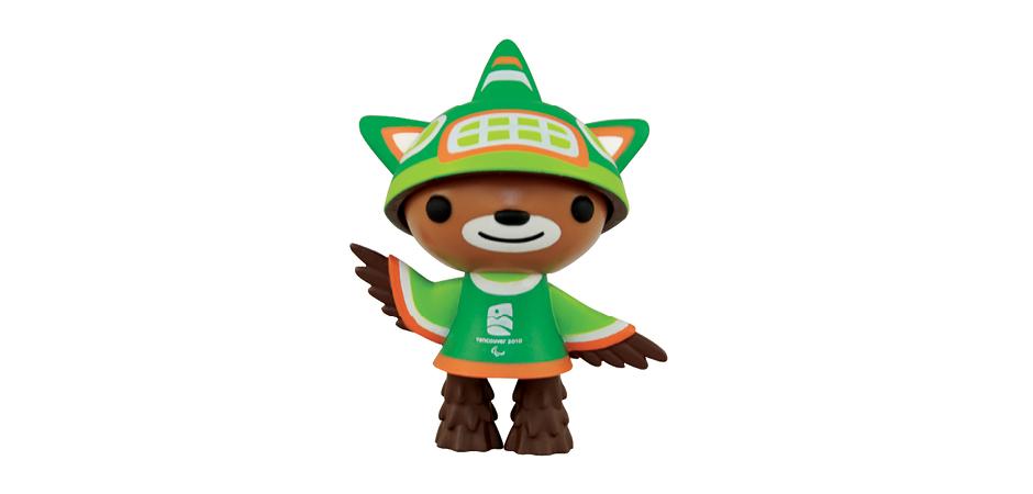 Vancouver 2010 Olympic Mascot Sumi Vinyl Toy