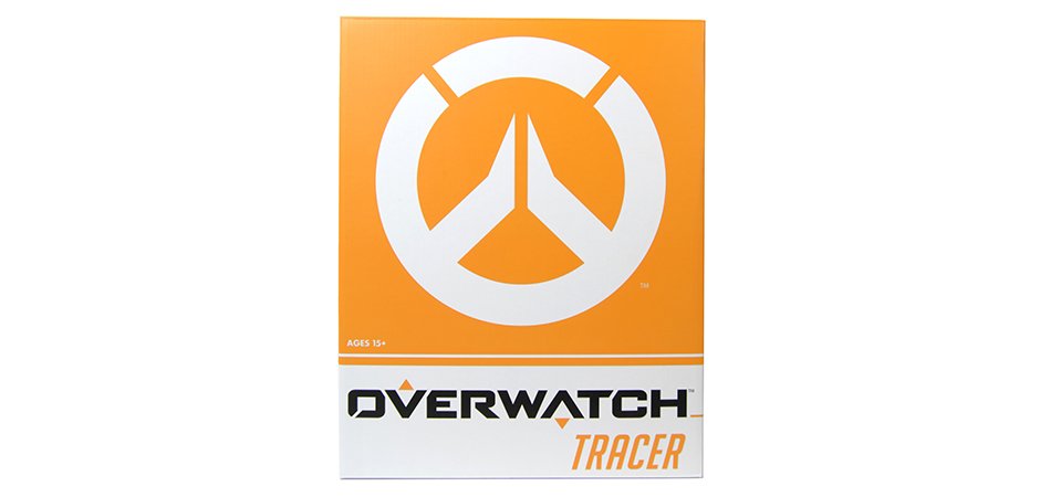 Overwatch Tracer Statue Packaging