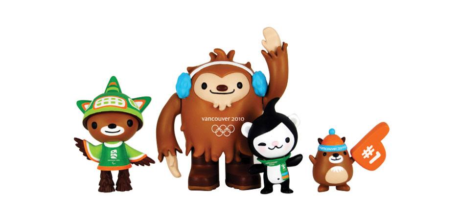 Vancouver 2010 Olympic Mascot Vinyl Figures