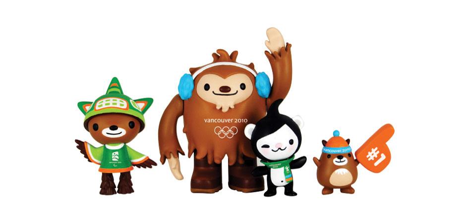 Vancouver 2010 Olympic Mascot Vinyl Figures by Toymaker Happy Worker | Happy Worker Toys