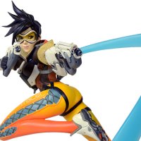 Overwatch Tracer Polystone Statue