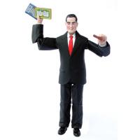 BossMan Action Figure with Annual Report and Stock Certificate