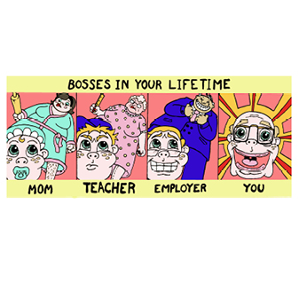 Evolution from subordination to bossdom
