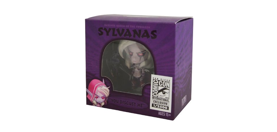 World of Warcraft Sylvanas Toy Packaging