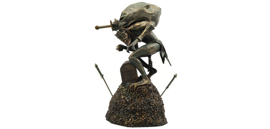 Blizzard Treasure Goblin Resin Figurine