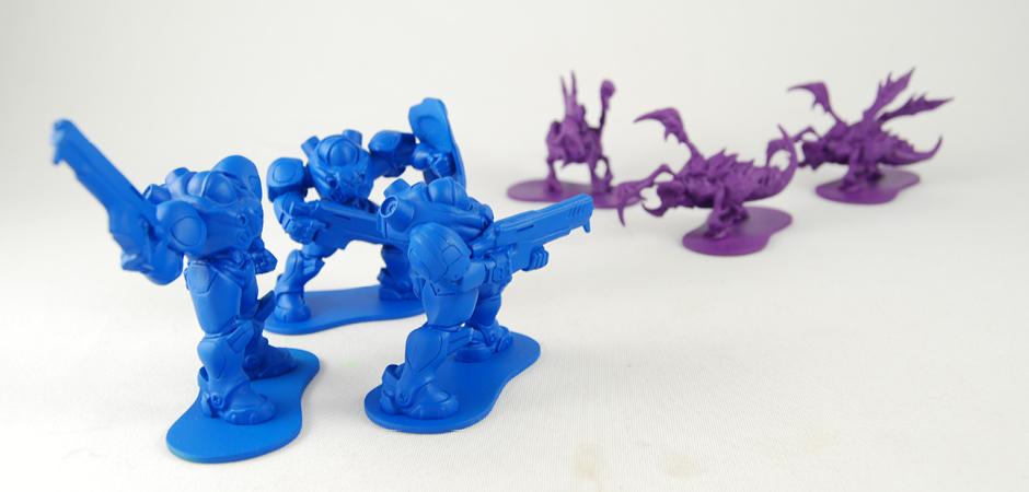 Starcraft 2 Figurines Battling