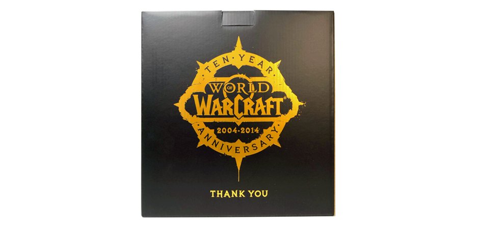 WoW 10th Annivesary Statue Gift