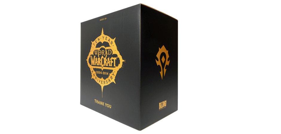 WoW 10th Annivesary Orc Wolfrider Figure