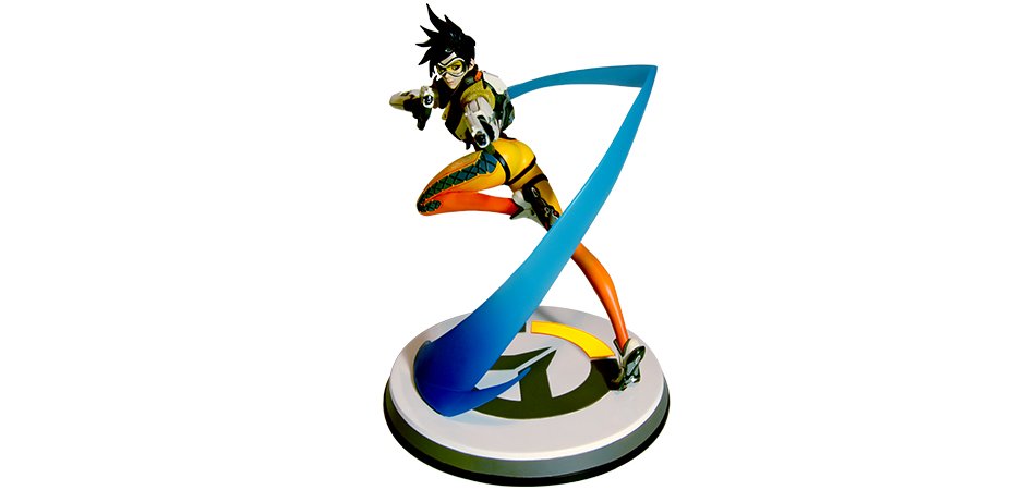 Overwatch Tracer Statue