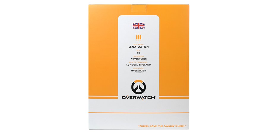 Overwatch Tracer Statue Box