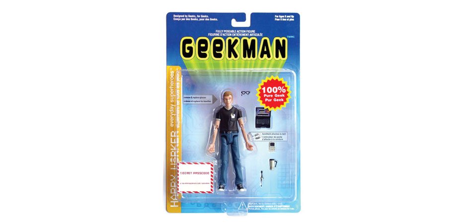 GeekMan Action Figure Toy Packaging