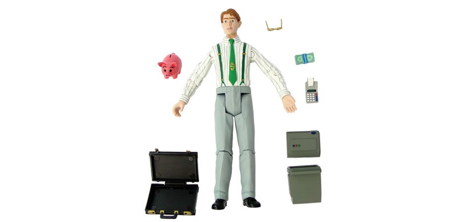 MoneyMan Action Figure with Accessories