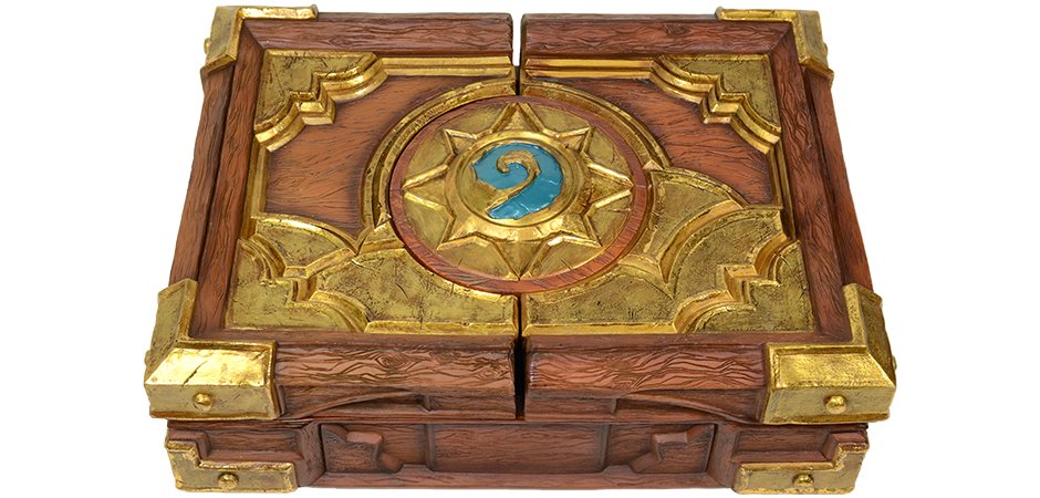 Blizzard Hearthstone Keepsake Box Replica With Light and Sound