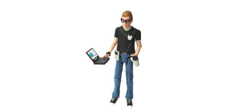 McAfee IT Security Action Figure