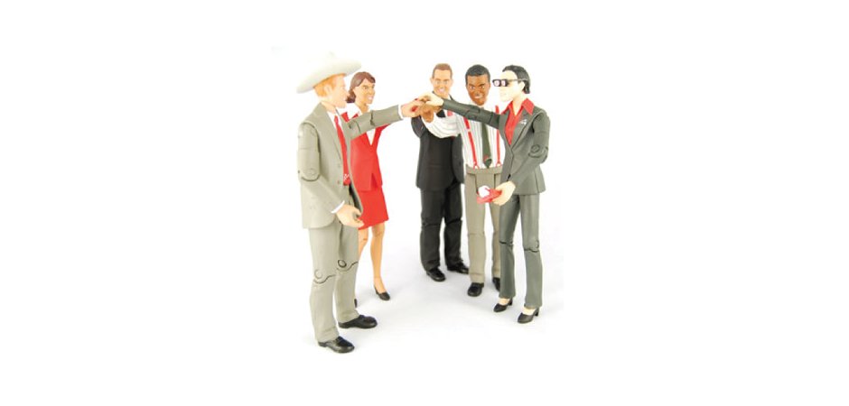 Safeco Insurance Re:Action Force Action Figures