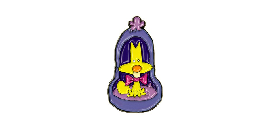 The Cat Came Back Pin
