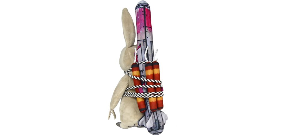 Borderlands Tiny Tina Damsel Plush, made for Gearbox | Happy