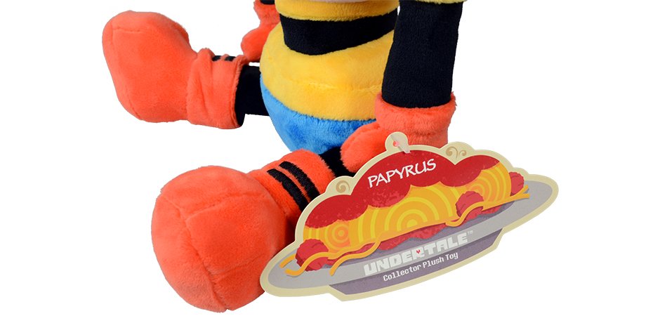 Plush Papyrus Toby Fox Fangamer Undertale
