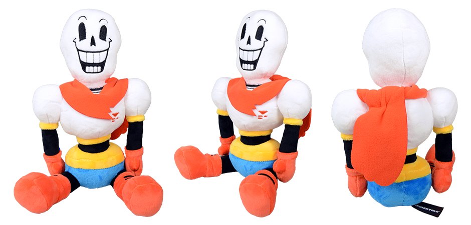 Toby Fox Undertale Papyrus Plush Fangamer