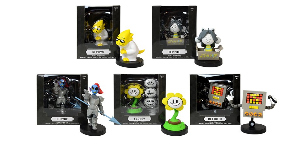 Undertale Little Buddies Series 2 by Happy Worker and Fangamer