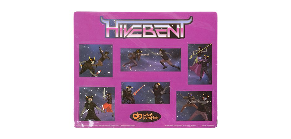 What Pumpkin Homestuck Hivebent Stickers