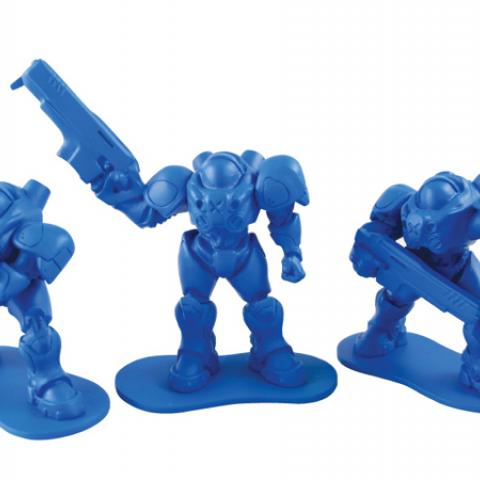 Blizzard Starcraft Marine Little Army Men