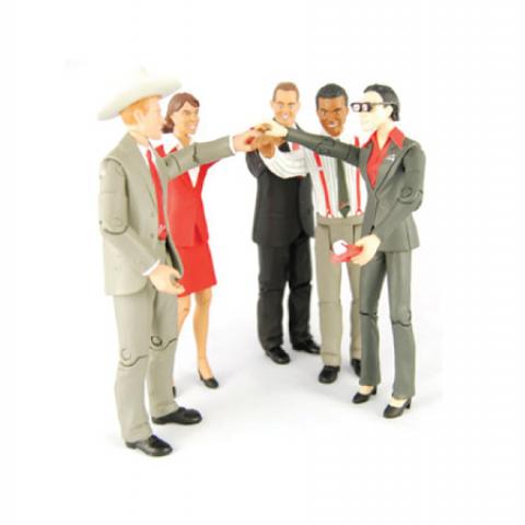 Safeco Insurance Re:Action Force Action Figures