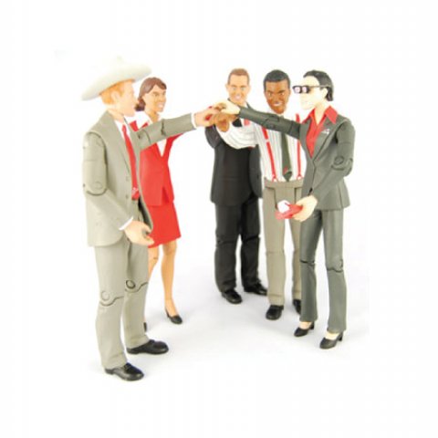 Safeco Insurance Re:Action Force Action Figures
