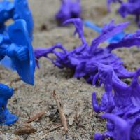 Starcraft Marine and Zergling Toys